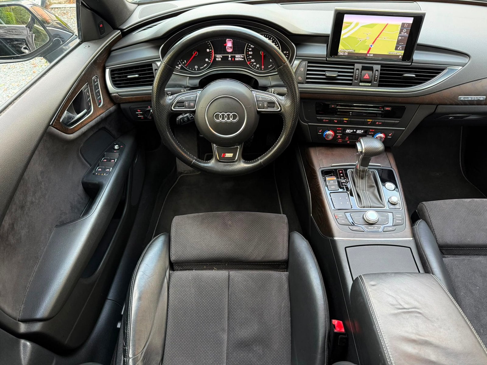 Audi A7 3.0 TDI V6 ABT Full S LINE ACC Opendak - 300 PK, Auto's, Euro 5, Bedrijf, Vierwielaandrijving, Te koop