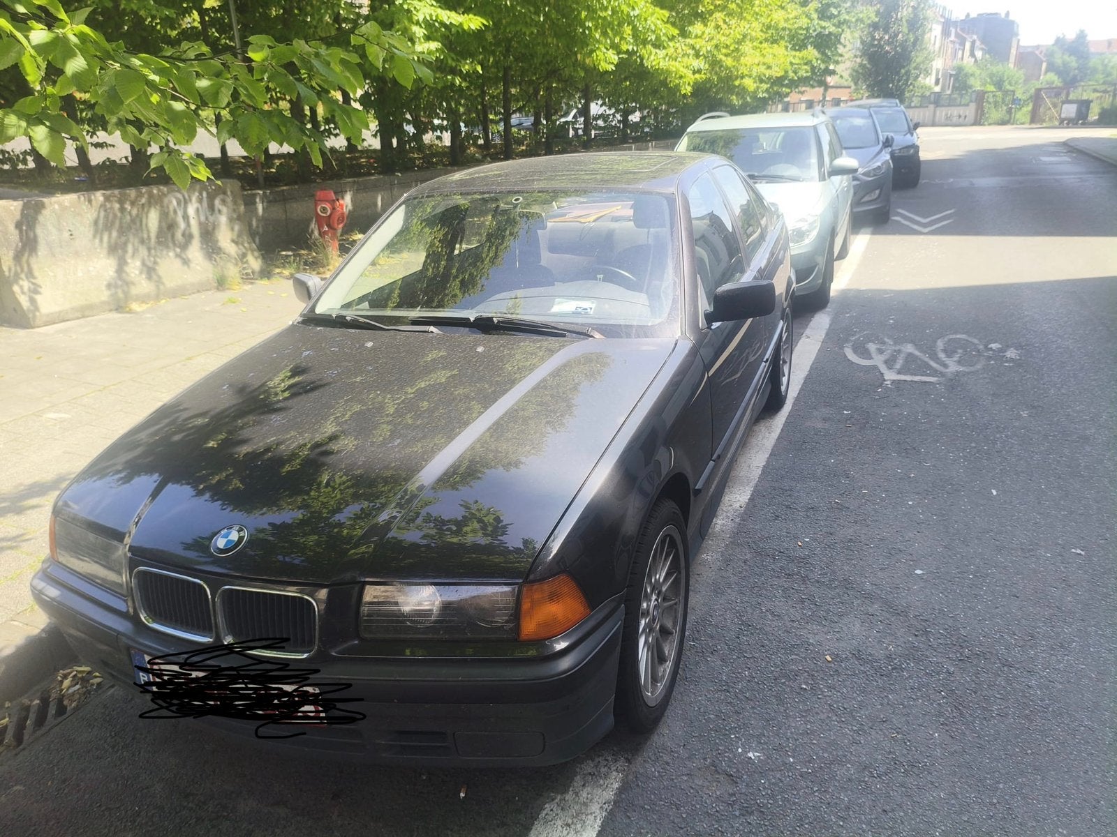 Bmw 316I berline, Auto's, BMW, Zwart, Particulier, Onderhoudsboekje, 3 Reeks