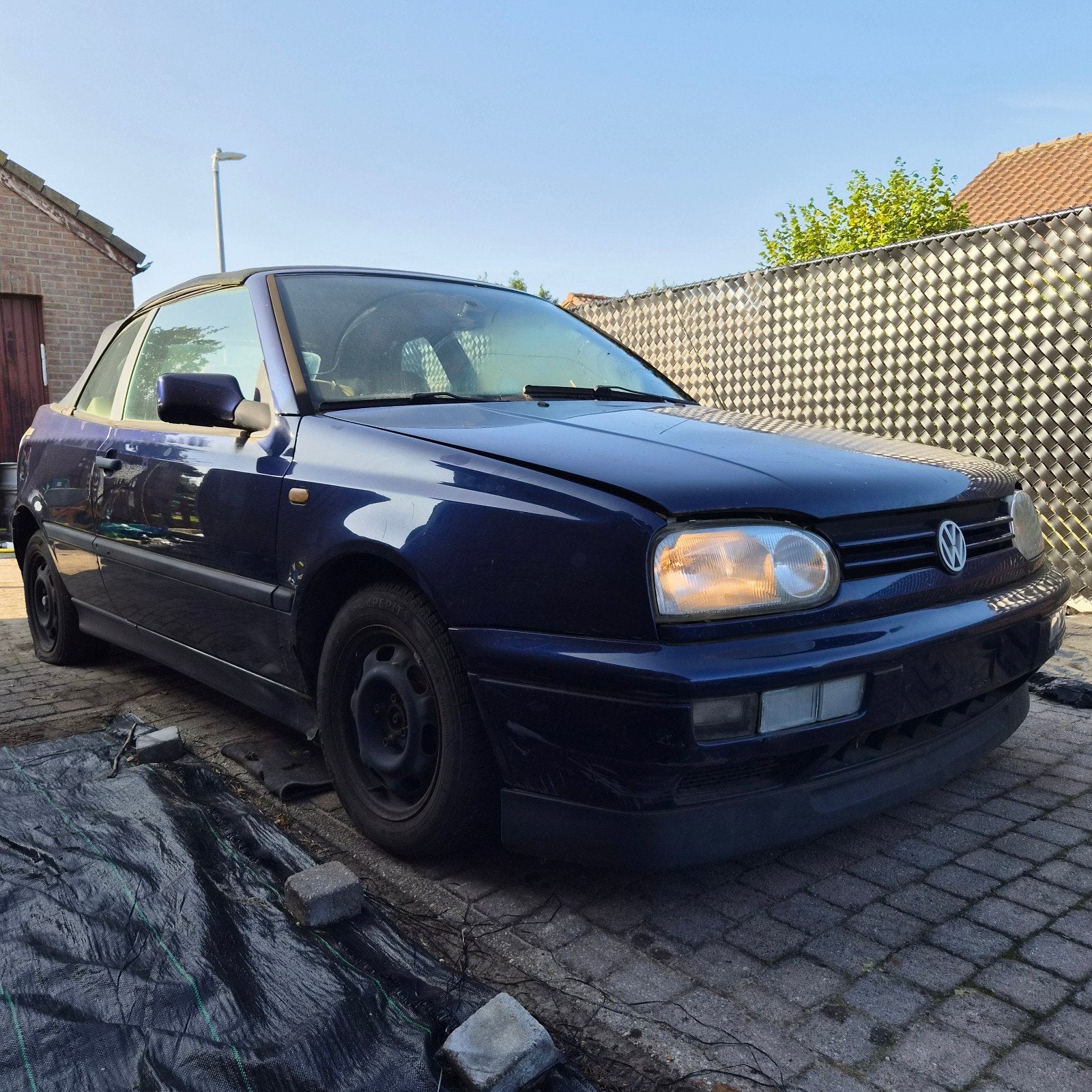 Volkswagen Golf 3 Cabrio 1.9Tdi Project Onderdelen Export, Cuir, Achat, Beige, Cabriolet