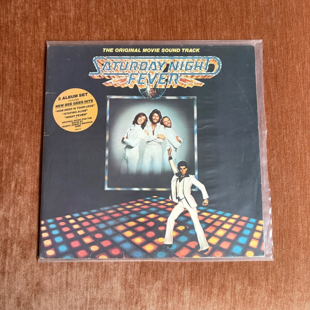 Saturday night fever, 2 album set, Ophalen, Beschermende buitenhoes, 12 inch, 1970 - 1979