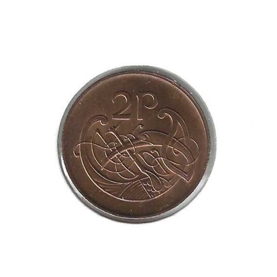Ierland, 2 Pence 1980., Timbres & Monnaies, Monnaies | Europe | Monnaies non-euro, Enlèvement ou Envoi, Autres pays, Monnaie en vrac