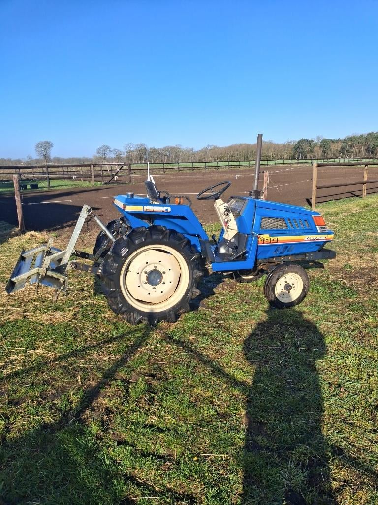 Mini tractor iseki, Ophalen