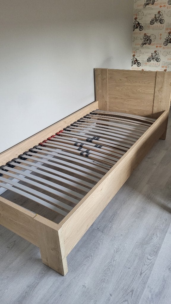 Eenpersoonsbed, Huis en Inrichting, Ophalen, Gebruikt, 90 cm, Eenpersoons