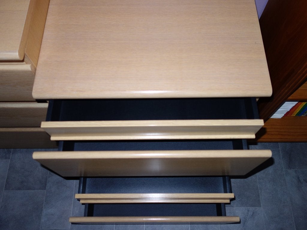 Kastjes met schuiflades, Huis en Inrichting, Slaapkamer | Bedden, Ophalen, Gebruikt