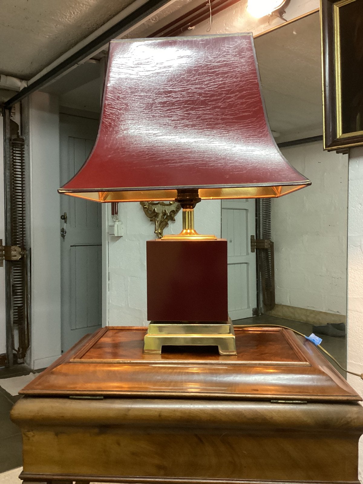 Lampe vintage ( 1970 ) modèle Hollywoodienne., Enlèvement