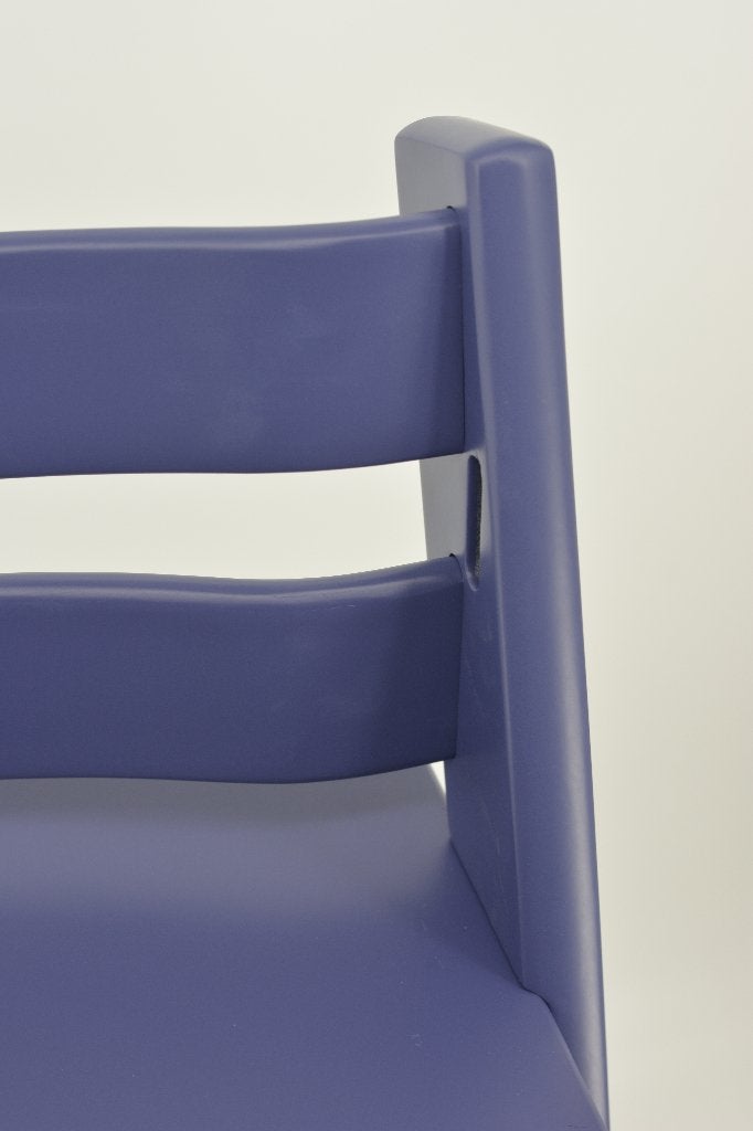 Stokke Trip Trap Dark Blue — chaise Trip Trap, Envoi, Utilisé, Chaise évolutive, Coulissant