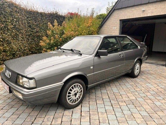 Audi Coupe GT 2.2 5 cilinder van 1986 in prachtige staat, Auto's, Oldtimers, Particulier, Centrale vergrendeling, Elektrische ramen