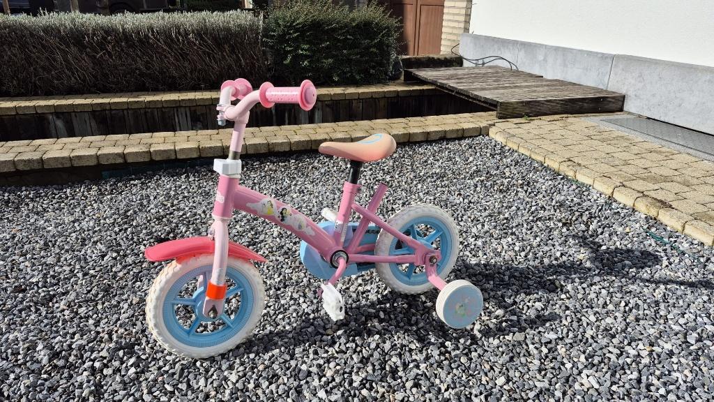 kinderfiets, Ophalen, Gebruikt, Minder dan 16 inch, Zijwieltjes