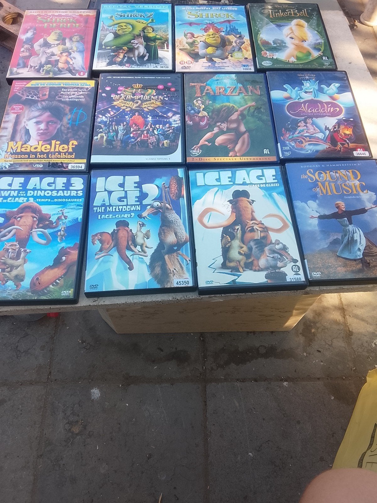 setje kinderfilms, Cd's en Dvd's, VHS | Kinderen en Jeugd, Ophalen