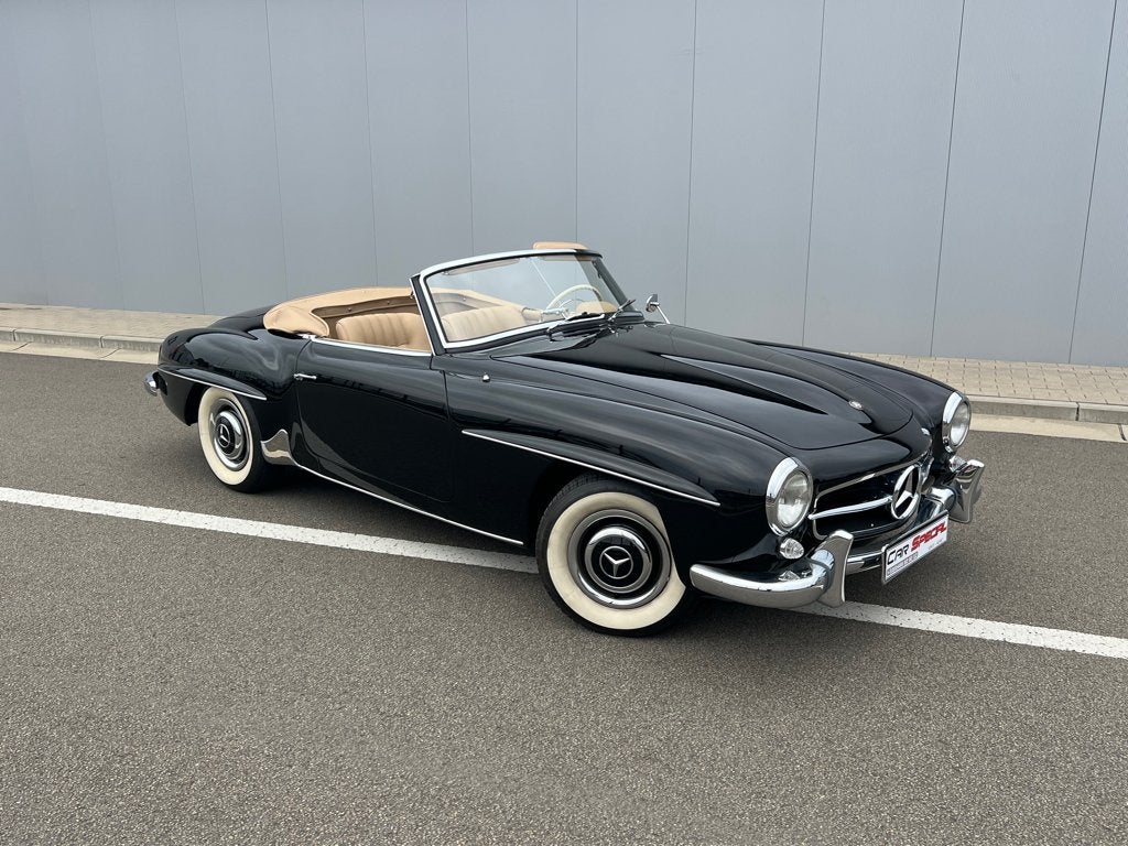 190 SL - Volledig gerestaureerd -, Achterwielaandrijving, Beige, 4 cilinders, Cabriolet
