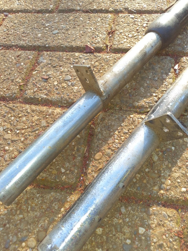 Vorkbenen oude brommer, Fietsen en Brommers, Ophalen, Gebruikt, Frame, Overige merken