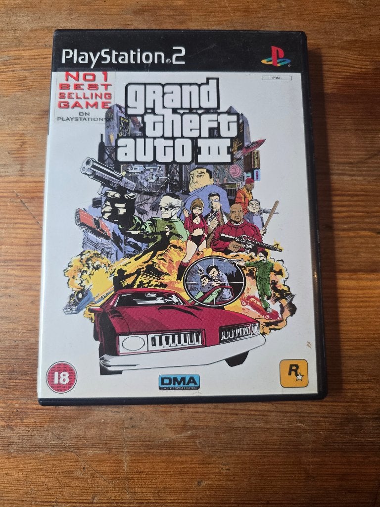 grand theft auto 3 ps2, Ophalen of Verzenden