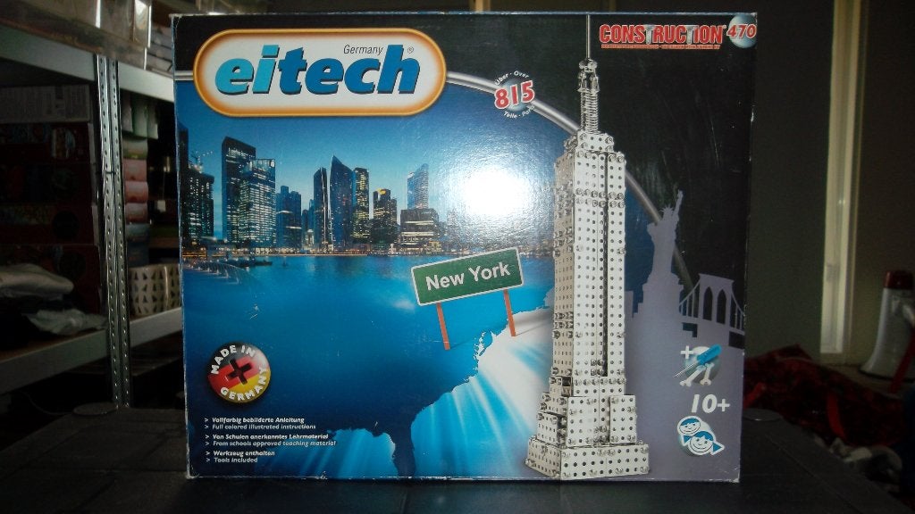 eitech , new york in doos, Ophalen, Zo goed als nieuw