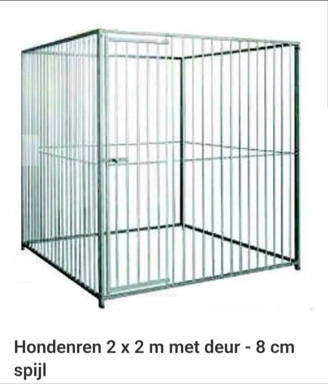 Hondenren 2m x 2m, Dieren en Toebehoren, Hondenhokken, Ophalen