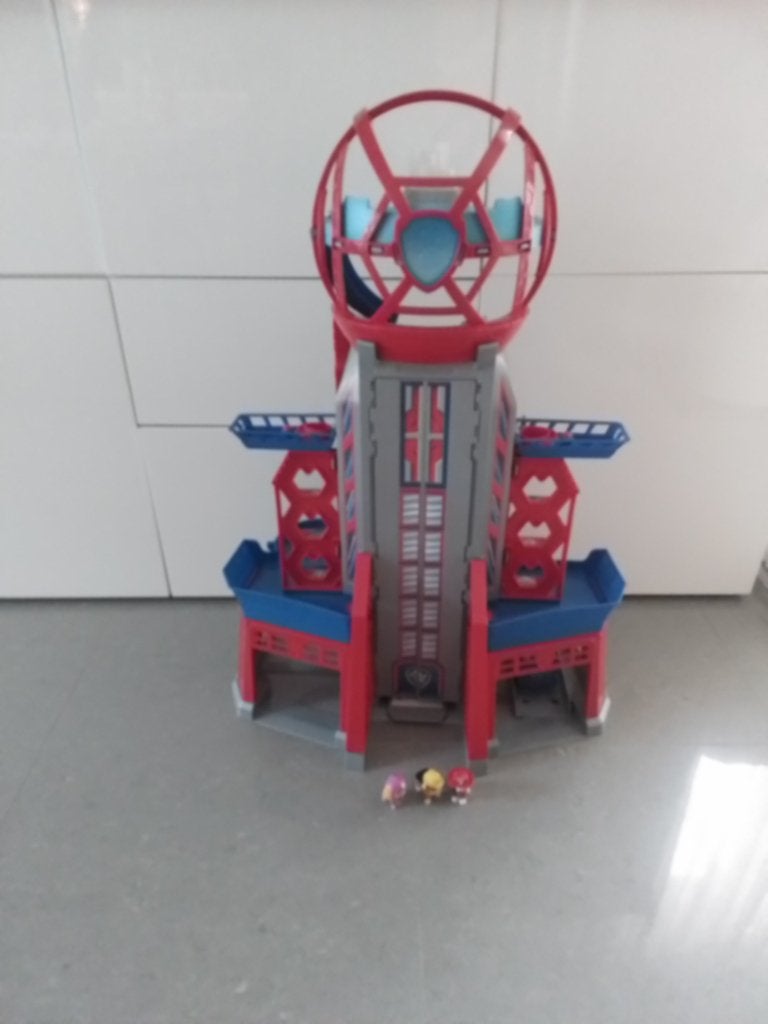 Paw Patrol Ultiem XXL hoofdkwartier met licht en geluid, Ophalen, Gebruikt