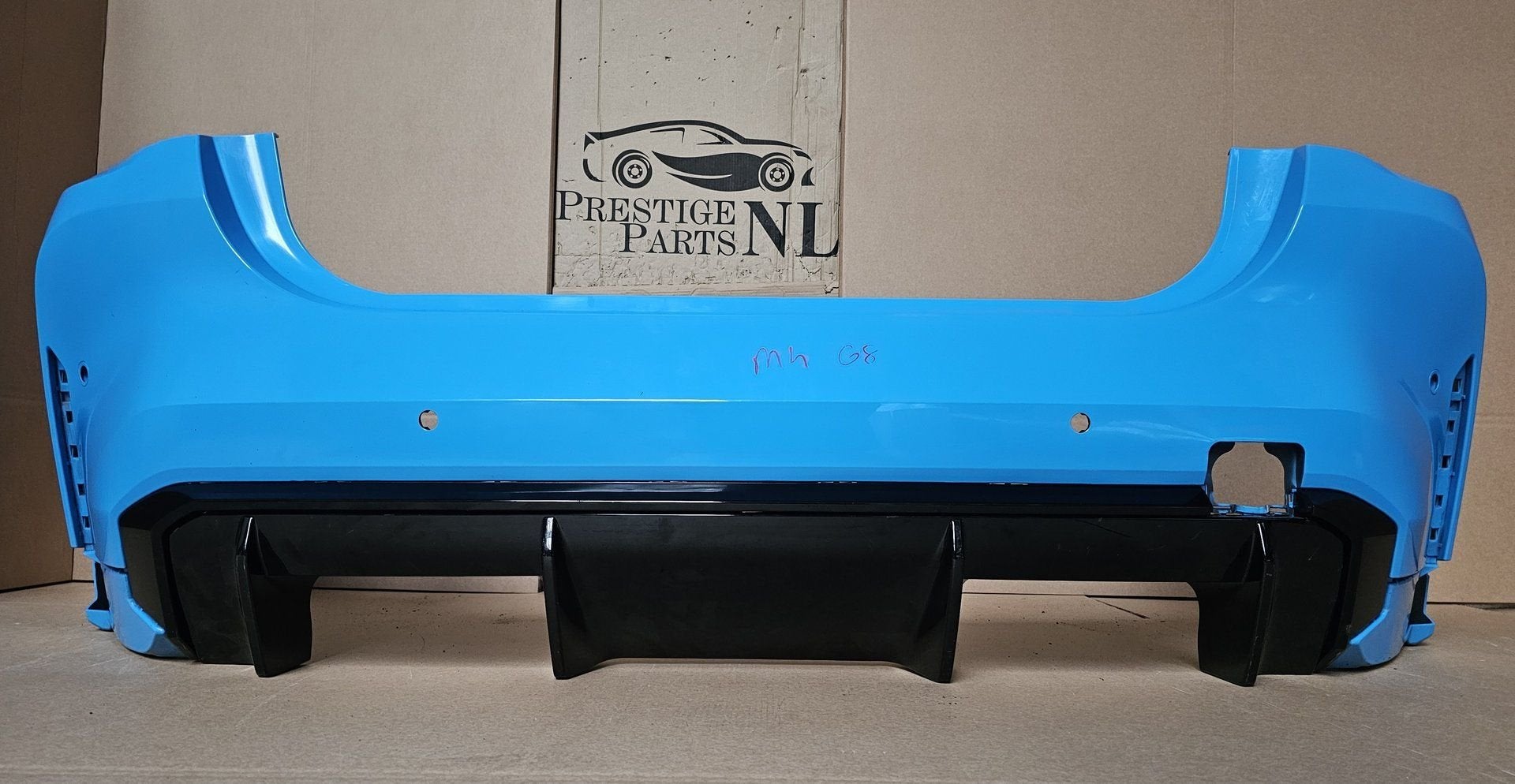 Achterbumper BMW 4 Serie M4 G83 G82 ORIGINEEL 51128074696, Gebruikt, -, Ophalen of Verzenden, Achter