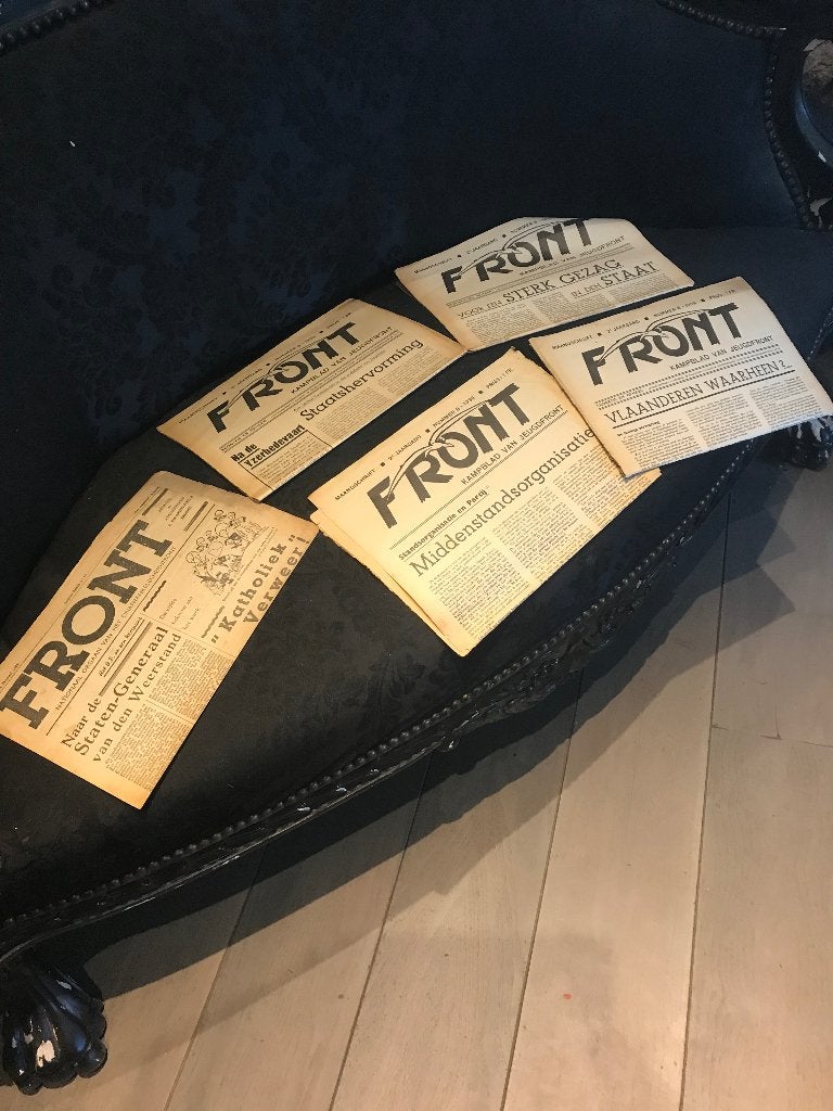 Oorlogskranten “ front”, Verzamelen, Ophalen of Verzenden