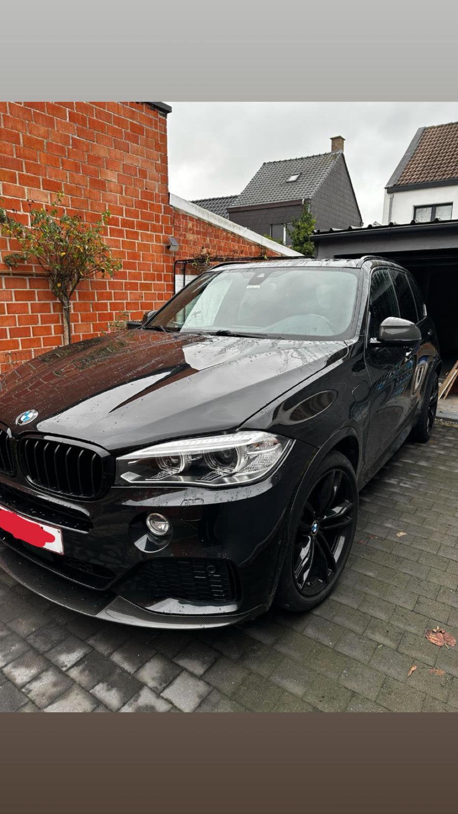 Bmw X5 M eDrive40e iPerformence, Autos, Cuir, 2980 kg, Noir, 5 portes