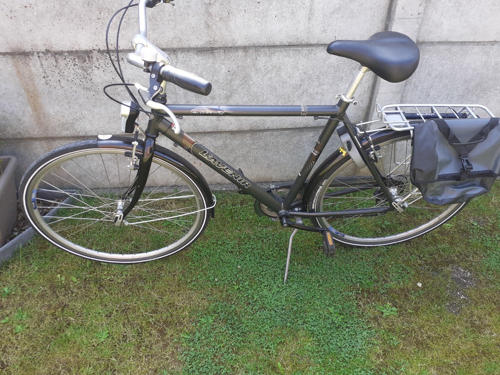 Herenfiets volledig in orde, Ophalen