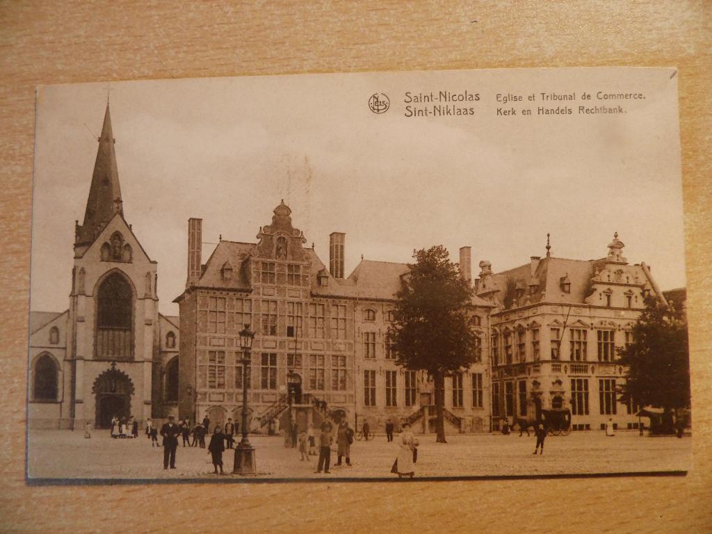 postkaart Sint-Niklaas, Verzamelen, Postkaarten | België, Ophalen of Verzenden, Voor 1920, Ongelopen, Oost-Vlaanderen