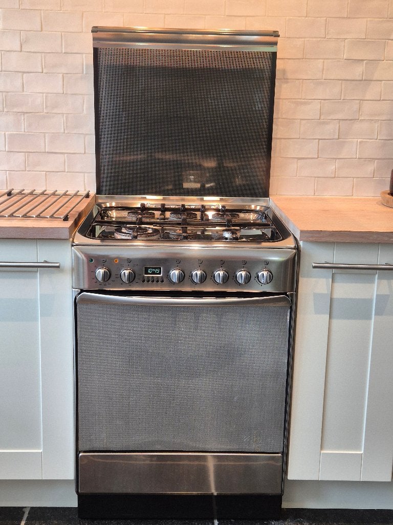 cuisinière à gaz avec four électrique et à gaz, Electroménager, Cuisinières, Gaz, 85 à 90 cm, Enlèvement, Utilisé