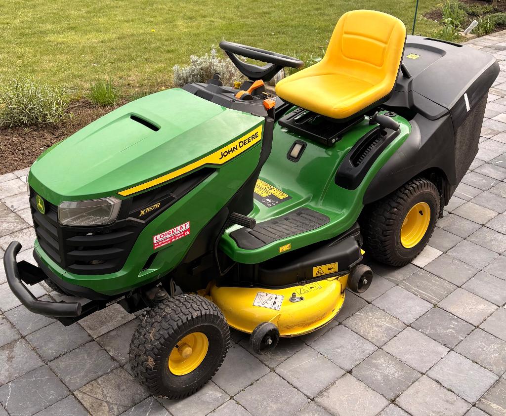 Tracteur tondeuse John deer, Jardin & Terrasse, Tondeuses autoportées, JOHN DEERE, Démarrage électrique, Enlèvement, Utilisé
