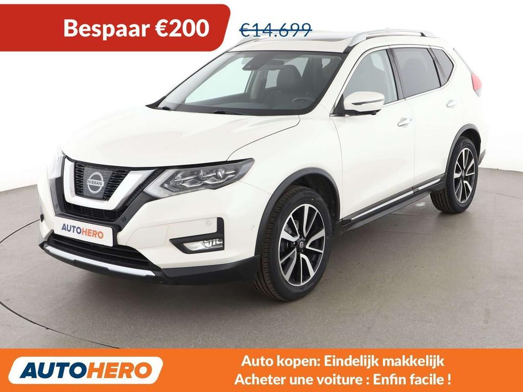 Nissan X-Trail 1.6 Tekna (bj 2018), Auto's, Voorwielaandrijving, 1618 cc, Gebruikt, Zwart