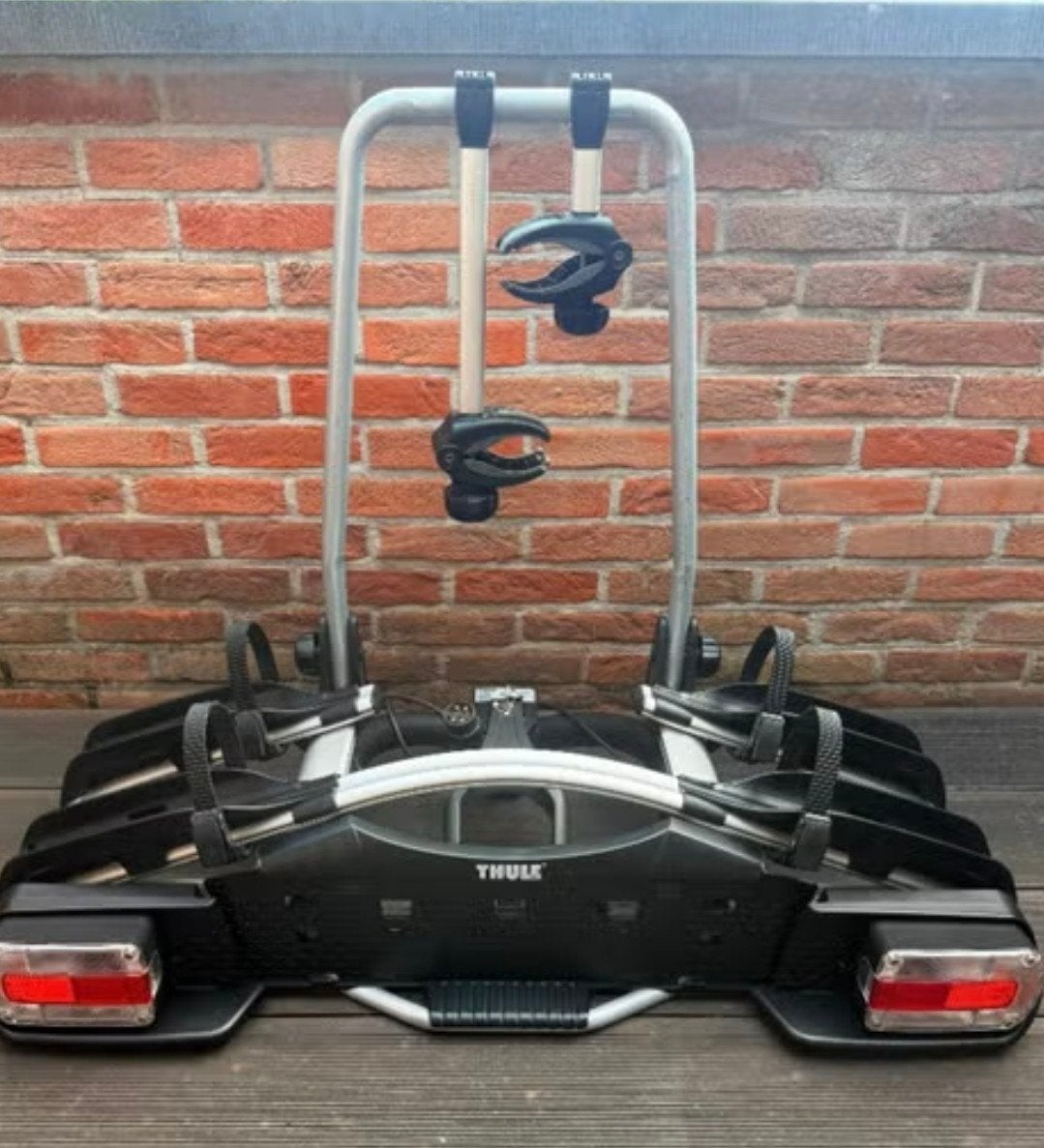 Fietsendrager thule euroway g2 921,  kantelbaar zgan., Auto diversen, Fietsendragers, Ophalen, Elektrische fiets, Zo goed als nieuw