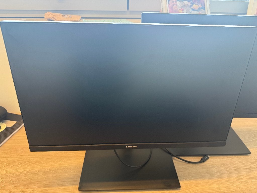 Samsung 24" QHD Monitor LS24H850QFU(2 stuks !)-thuis/kantoor, 3 à 5 ms, IPS, HDMI, Comme neuf