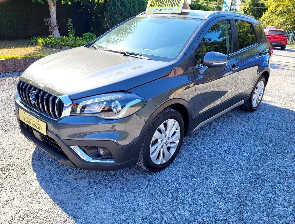 Suzuki SX4 S-Cross / Automatique/ 1.0 Turbo/ 88.350 Km/ 2019, Autos, Argent ou Gris, Achat, Entreprise, 5 portes