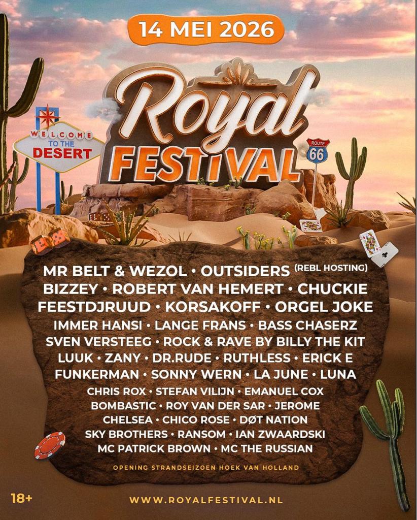 4x royal festival hoek van holland 2026 tickets, Tickets & Billets, Trois personnes ou plus