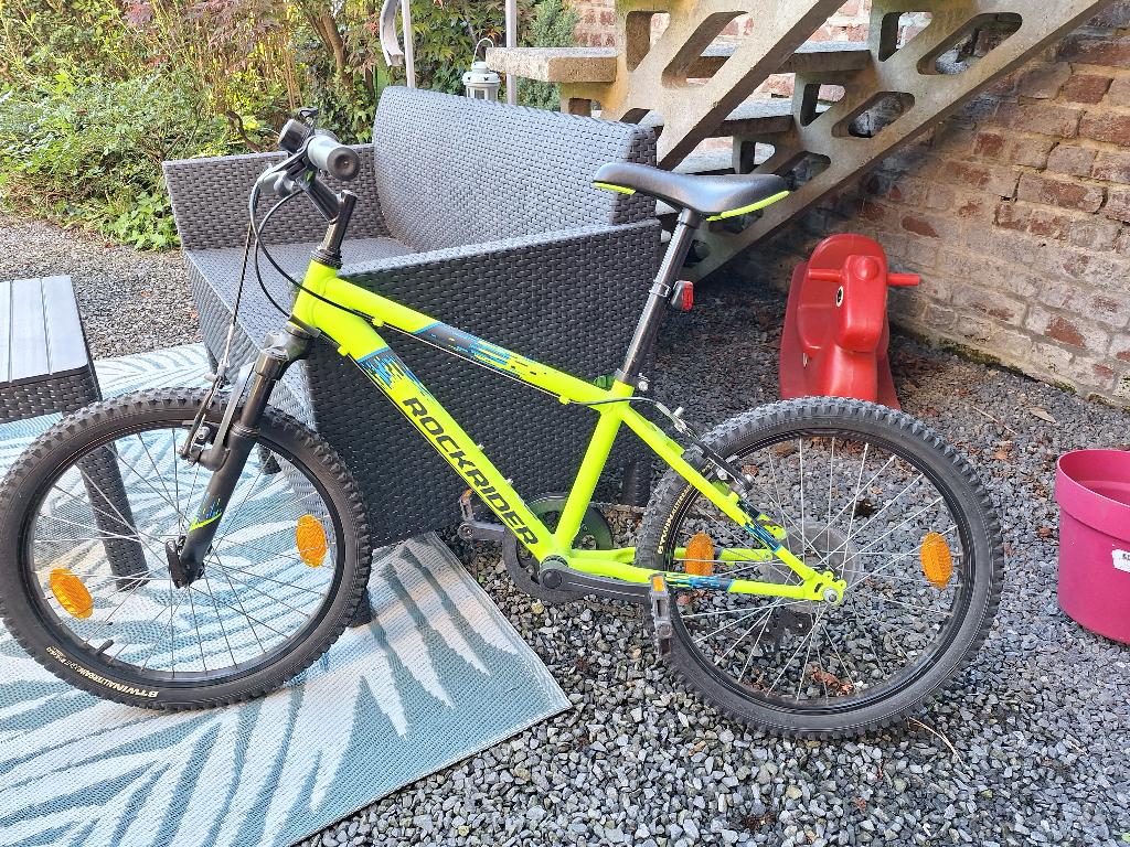 Vélo enfant rockrider 20', Vélos & Vélomoteurs, Vélos | Vélos pour enfant, Enlèvement, Utilisé, 20 pouces ou plus, Rockrider