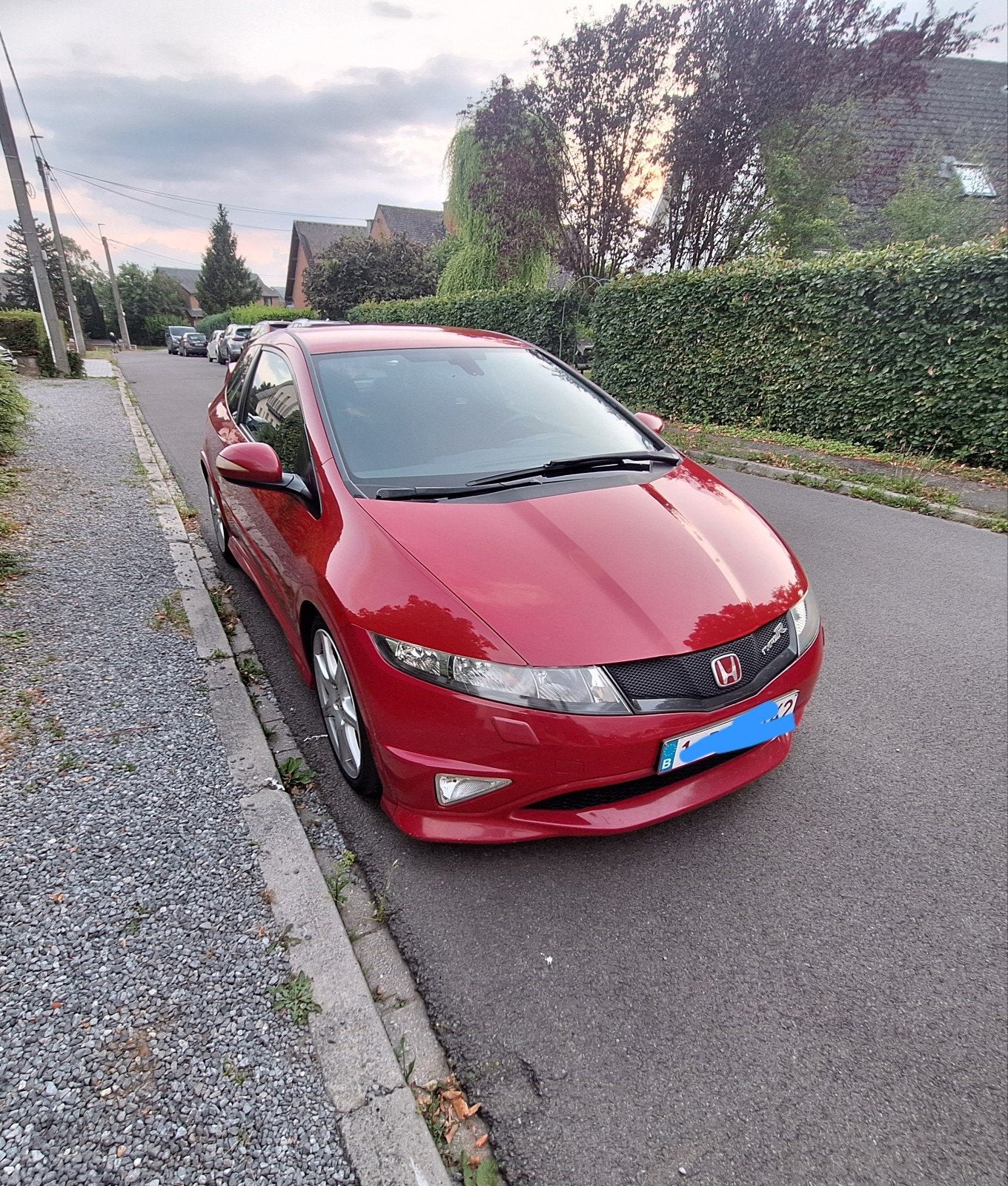Honda civic Type r 2007 2.0 vtec 201pk. Handgeschakelde vers, Auto's, Honda, Voorwielaandrijving, 4 zetels, Zwart, 4 cilinders