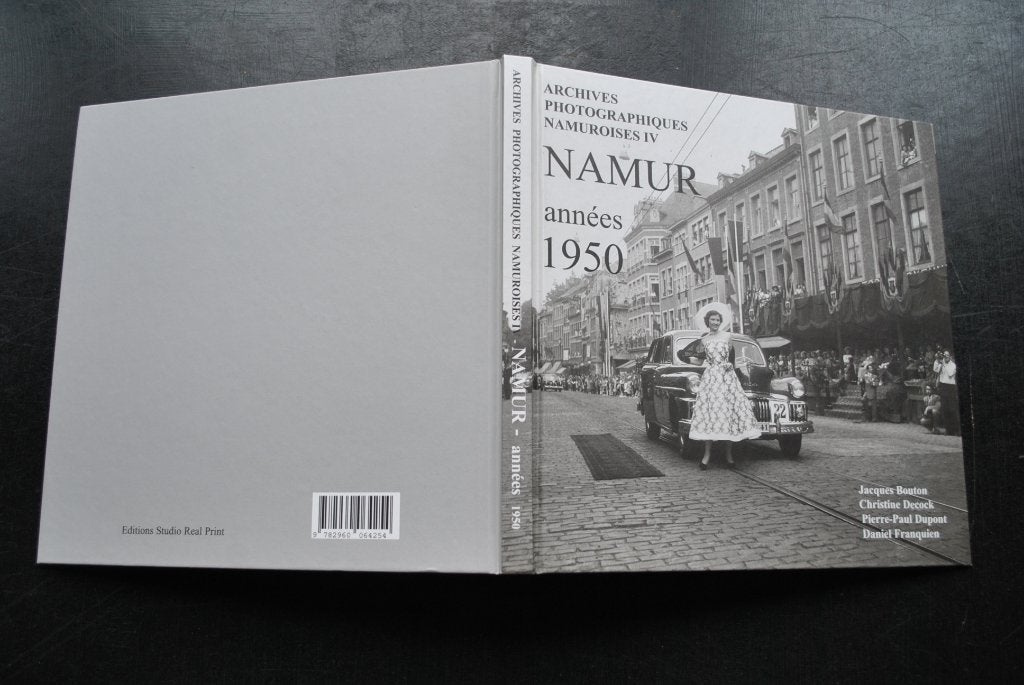 Namur années 1950 en photos Archives photographiques 4 RARE, Enlèvement ou Envoi, Utilisé, Collectif (voir couverture), 20e siècle ou après