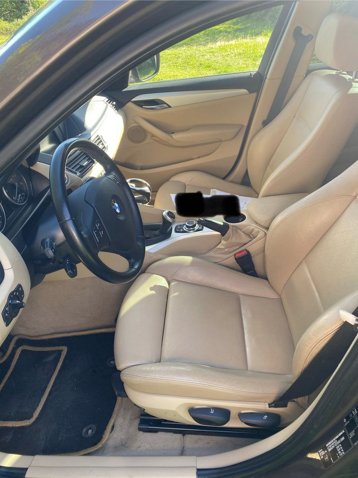 BMW X1/1.8d/Leder/Navi/sDrive, Autos, Euro 5, Achat, Beige, Boîte manuelle