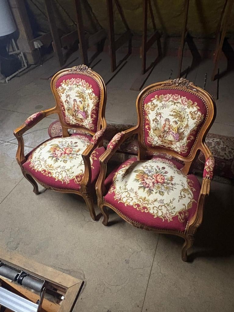 Louis XV, Antiek en Kunst, Antiek | Meubels | Stoelen en Sofa's, Ophalen