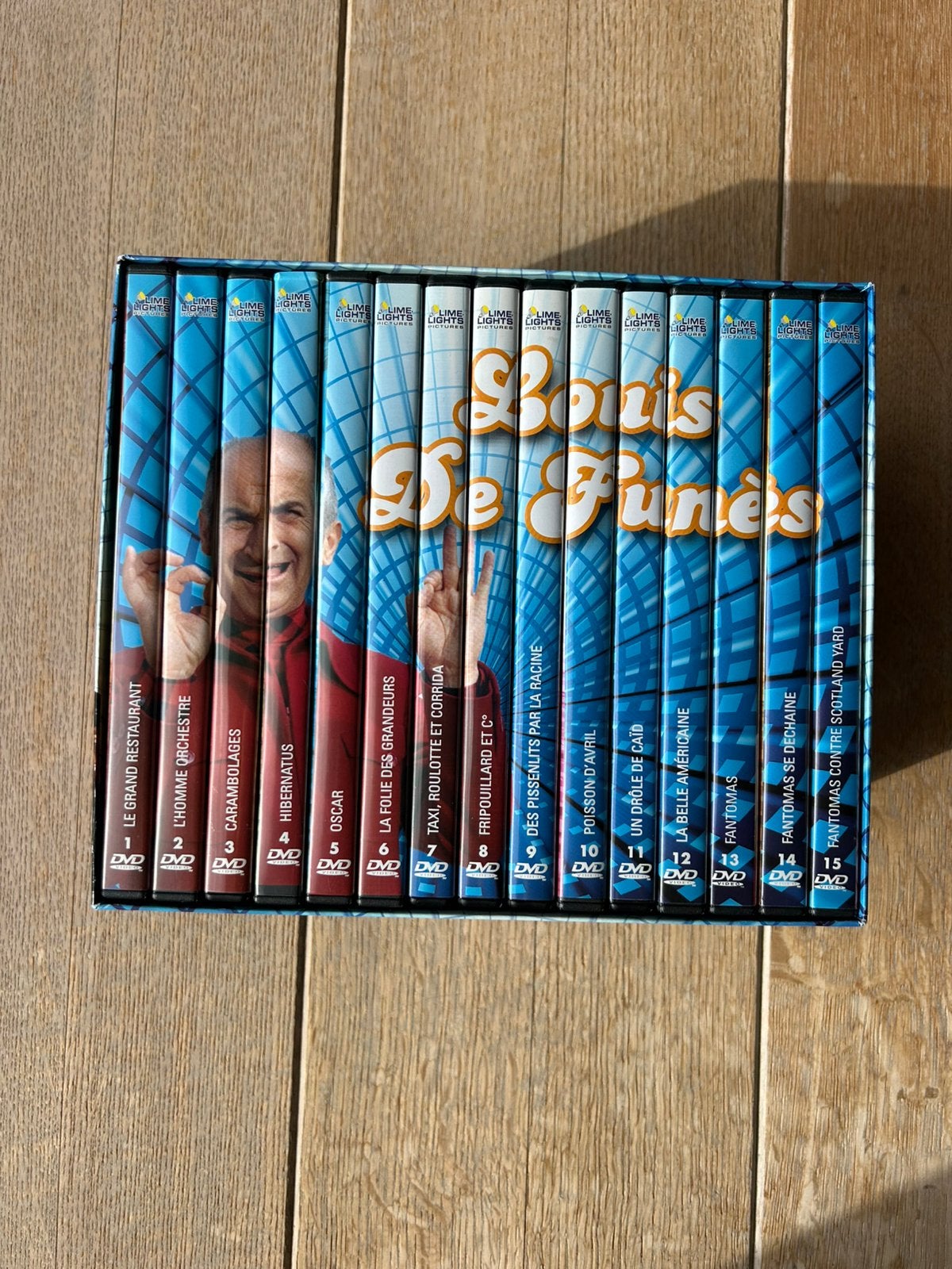 Nieuwe box DVD Louis De Funès, Cd's en Dvd's, Nederlands, Ophalen of Verzenden, Komedie, Nieuw in verpakking