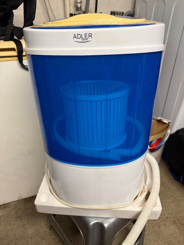 Adler 8051 camping mini wasmachine, Ophalen, Zo goed als nieuw
