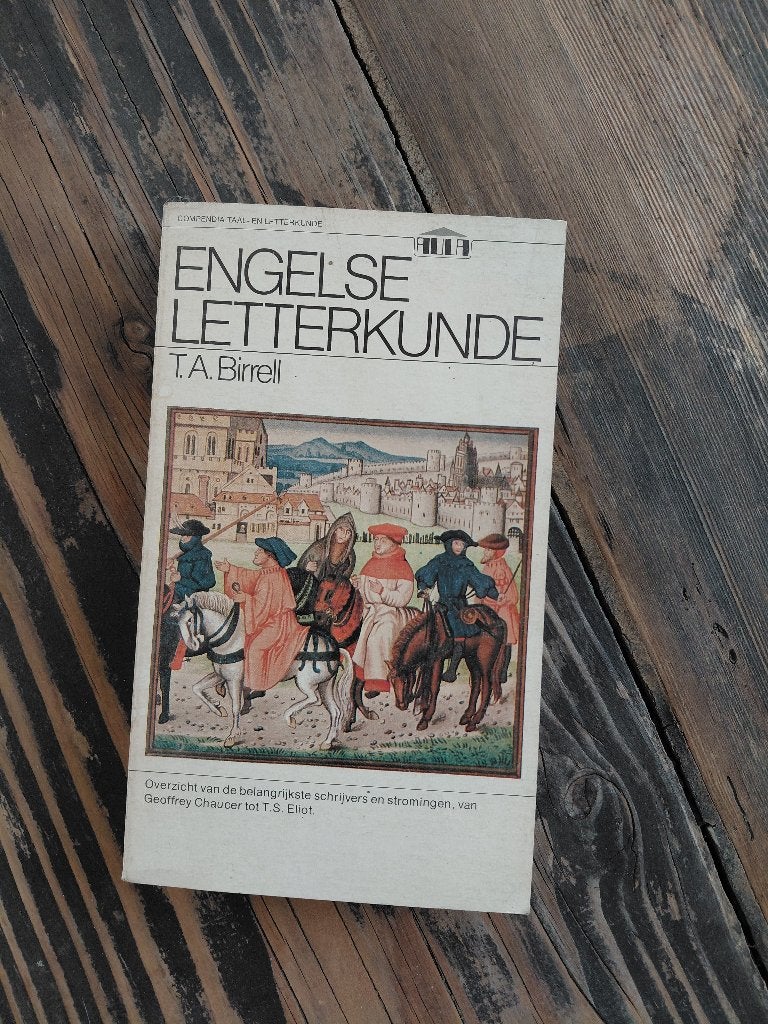 Engelse Letterkunde T.A. Birrell, Boeken, Ophalen of Verzenden, Gelezen, Europa overig
