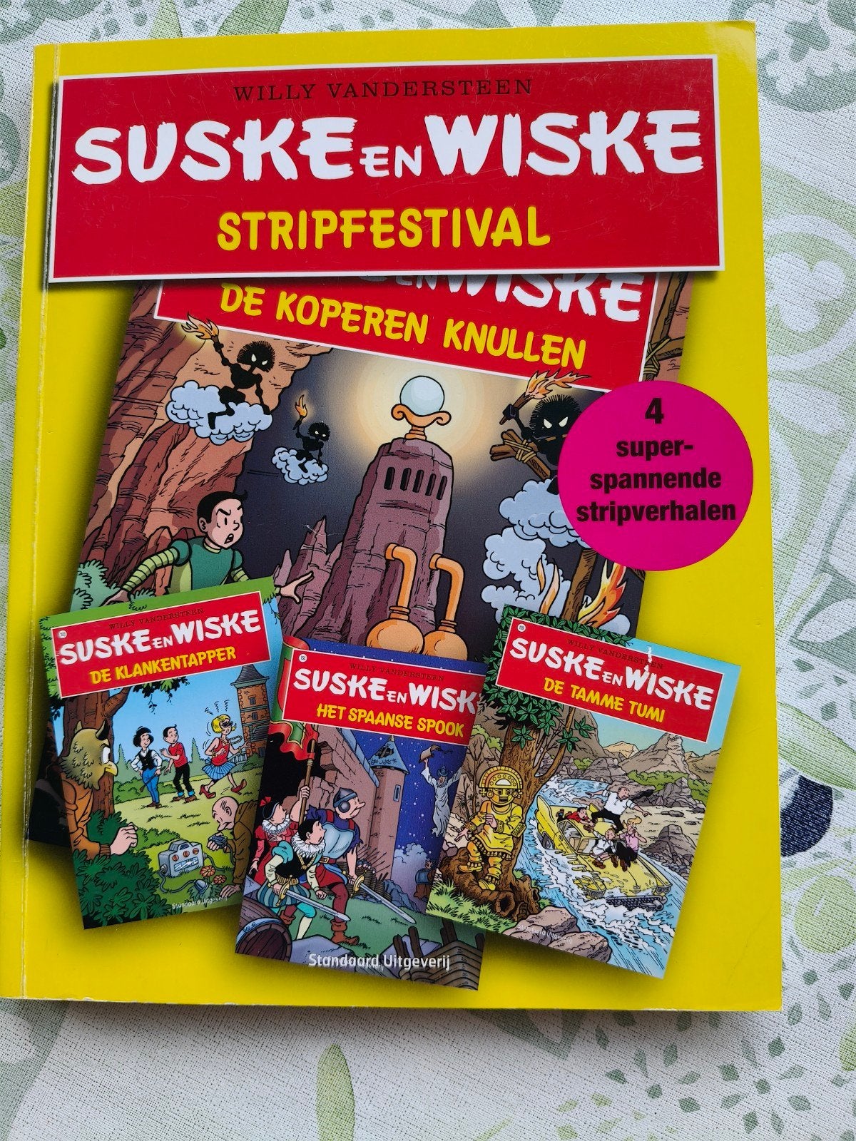 Suske en Wiske stripfestival., Ophalen