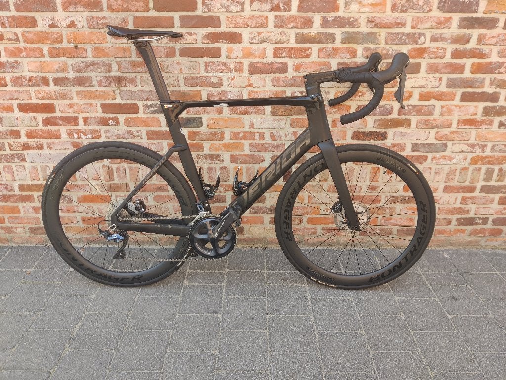 Merida Reacto 6000 XL - Bontrager Aeolus Pro 50 - 8.000 km, Autres marques, Enlèvement, Utilisé, 28 pouces