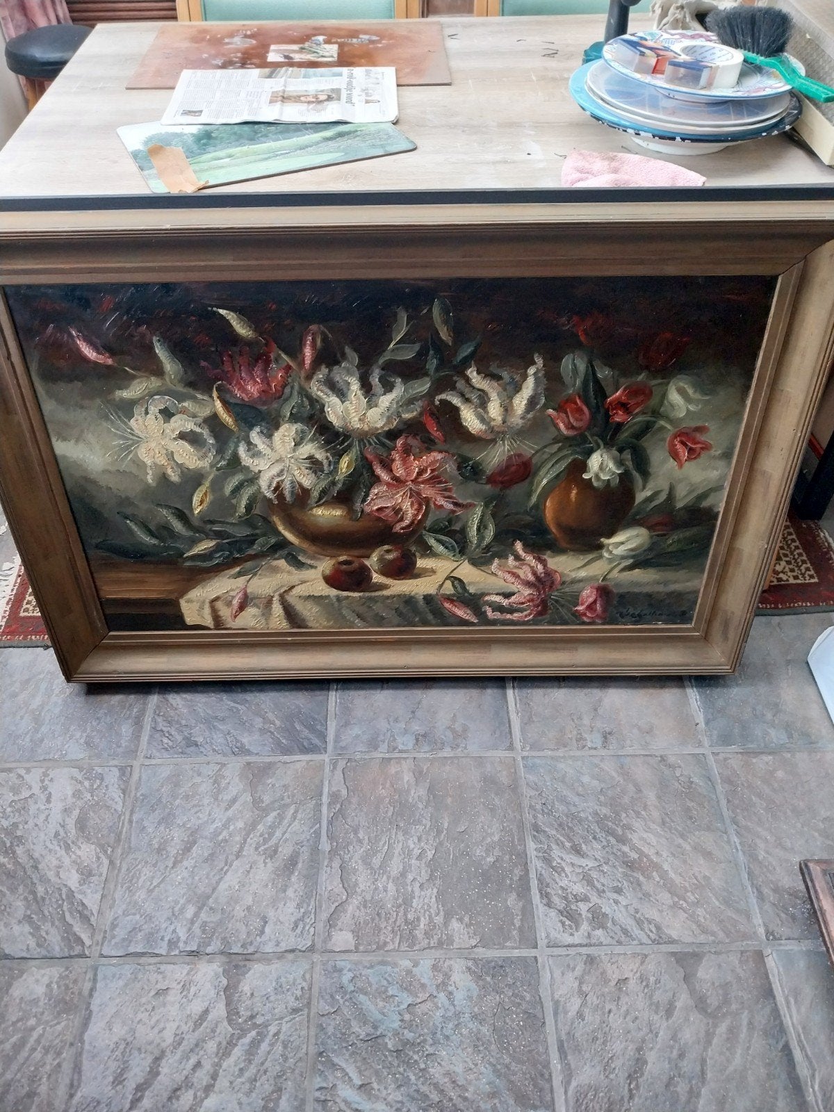 Schilderij., Enlèvement