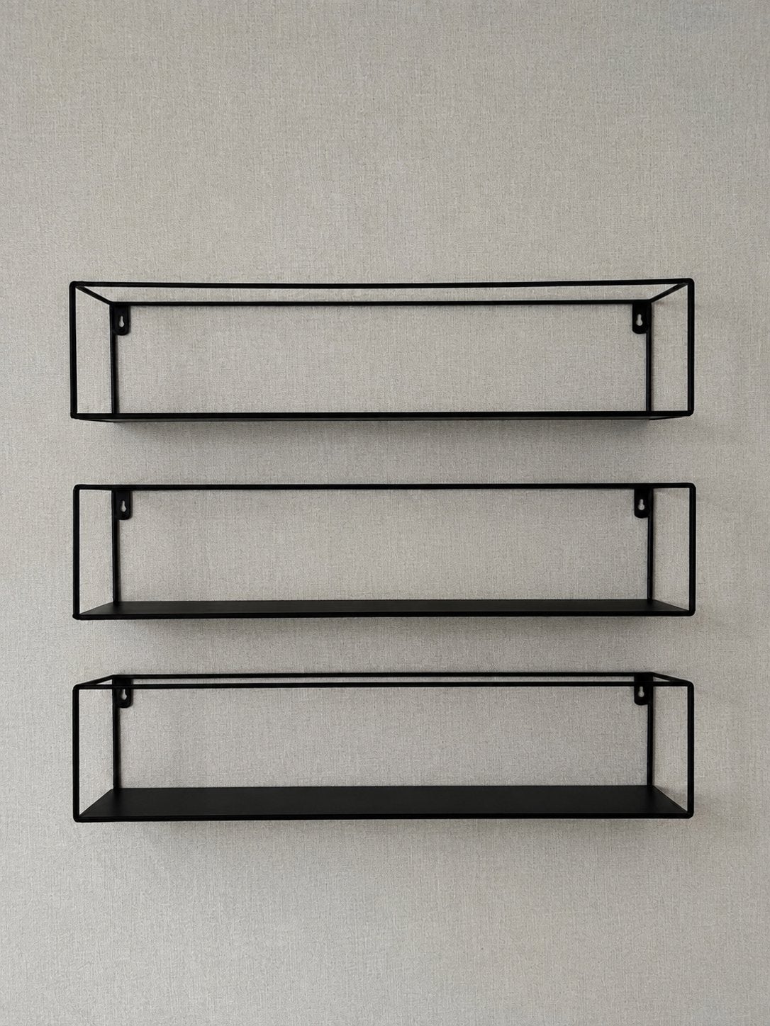 Wandrekken + Kledinghanger zwart metaal, Huis en Inrichting, Woonaccessoires | Wandplanken en Boekenplanken, Ophalen of Verzenden