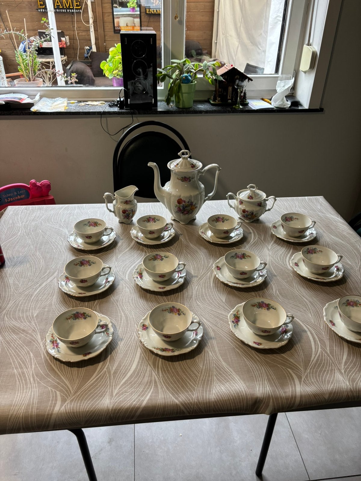 22 delig koffie service perfect staat, Antiek en Kunst, Ophalen