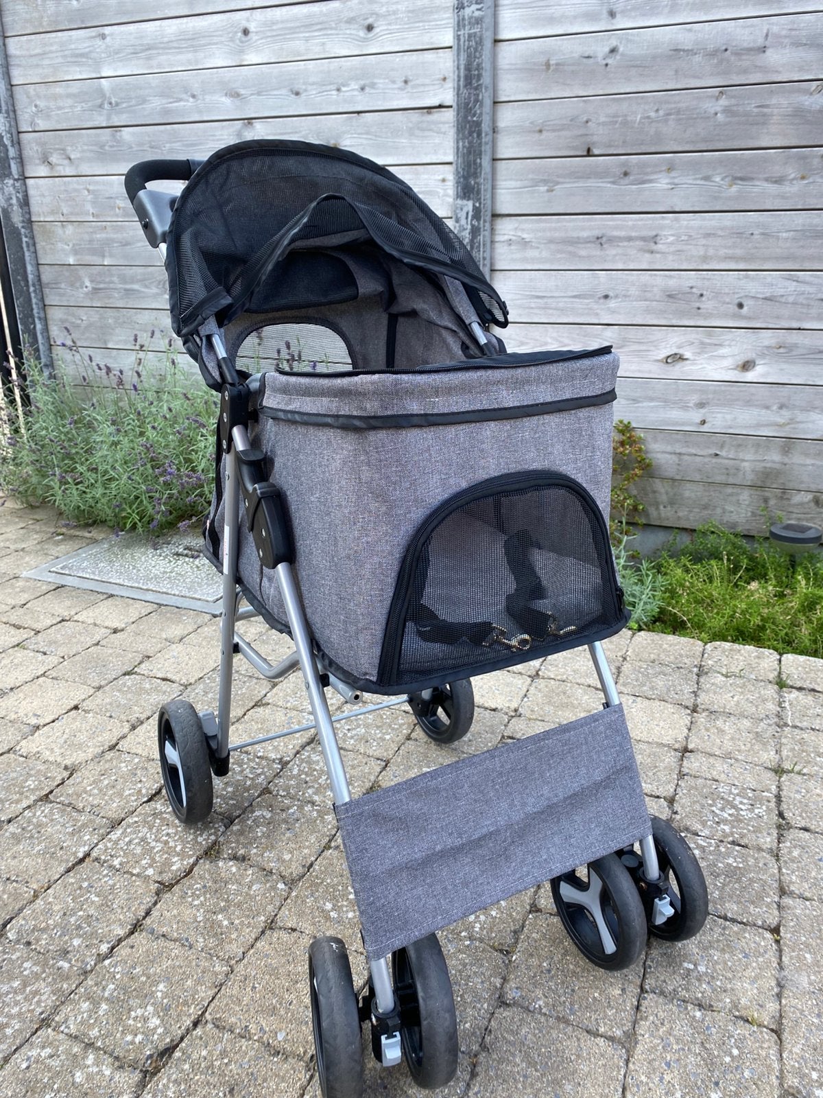 Honden buggy grijs, Dieren en Toebehoren, Honden-accessoires, Gebruikt, Ophalen of Verzenden