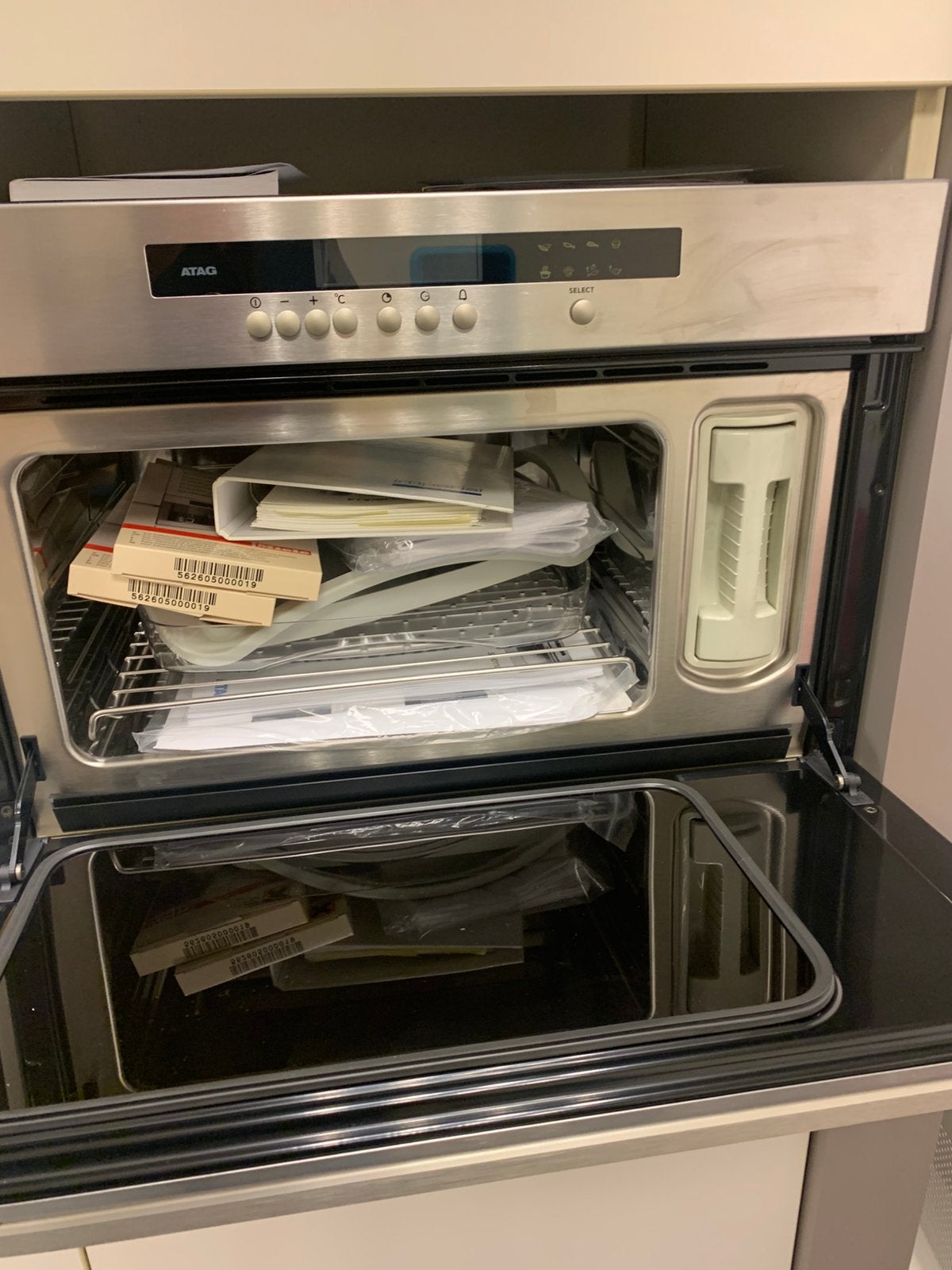 ATAG stoomoven ongebruikt, Elektronische apparatuur, Ovens, Ophalen, Nieuw, Stoom, Stoomoven