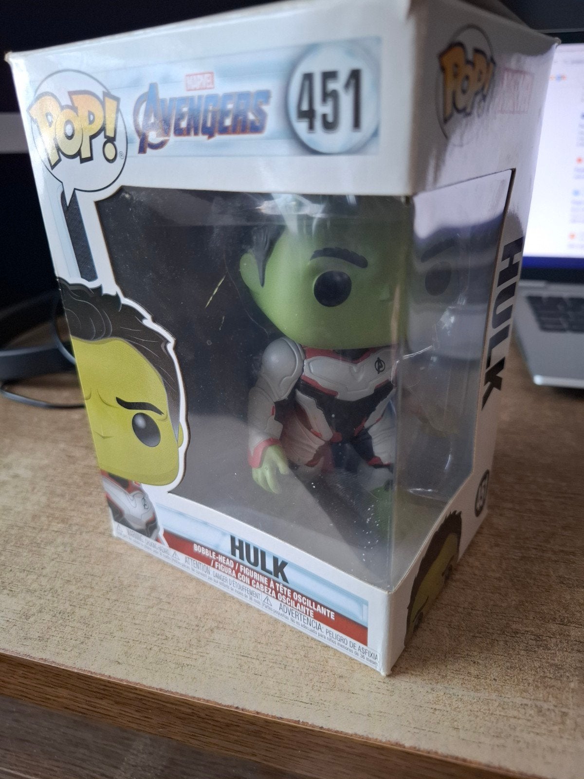 Funko pop Marvel Avengers Hulk 451, Ophalen, Zo goed als nieuw