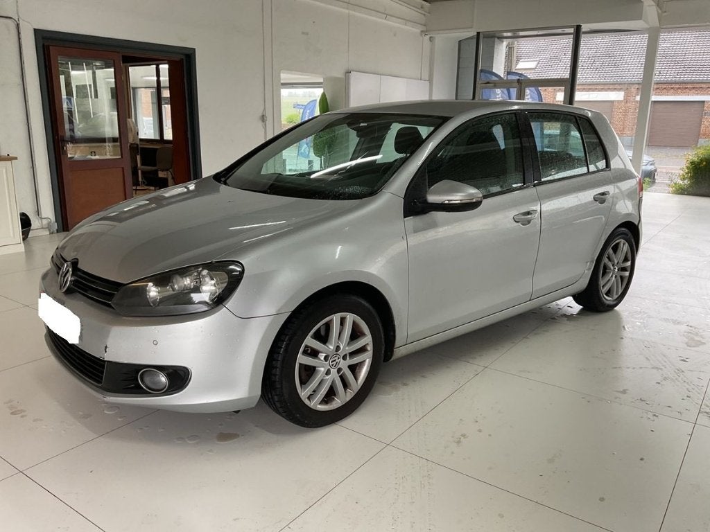 Vw Golf 2.0 CR TDi 4Motion Highline 1er Proprio, Auto's, Euro 5, Zwart, Alcantara, Zilver of Grijs