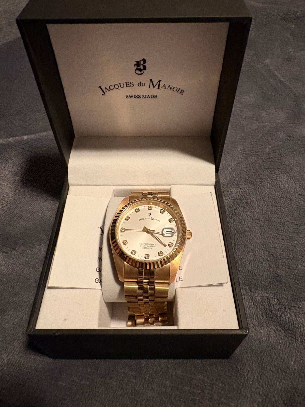 Horloge dames Jacques du Manoir, Enlèvement, Comme neuf