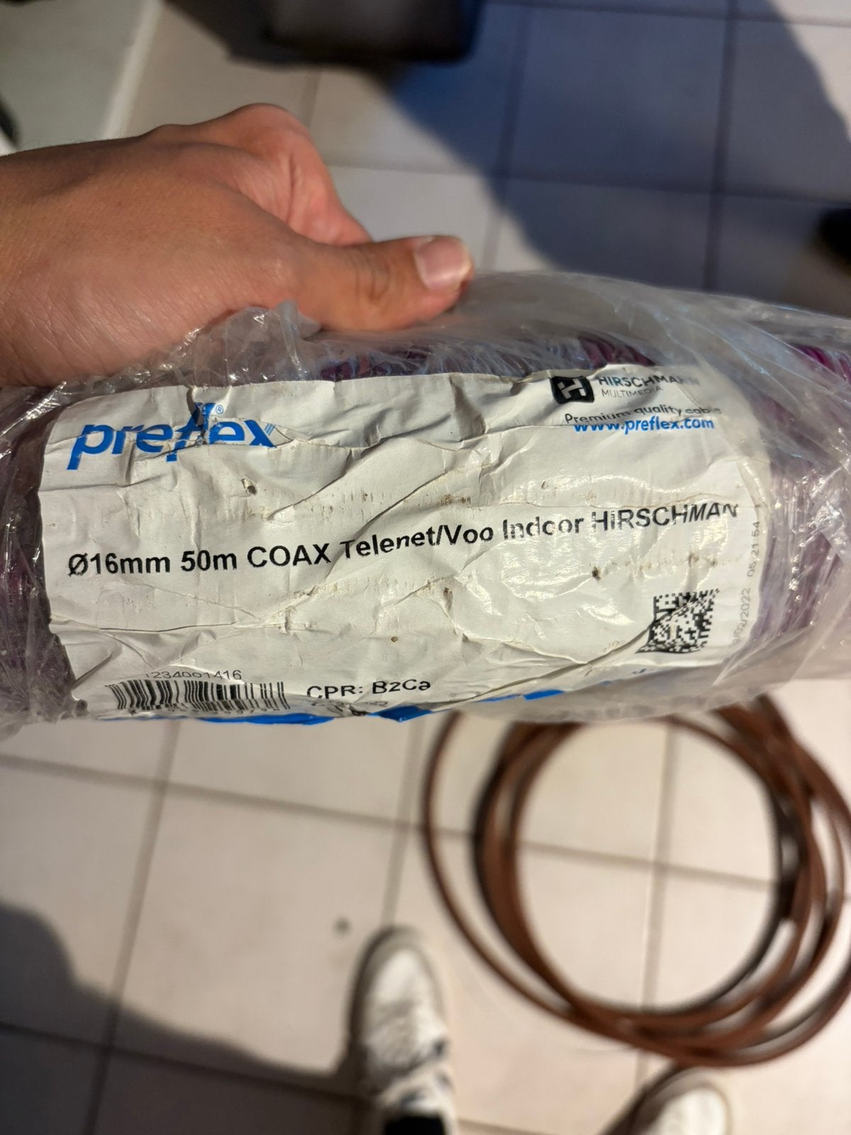 Preflex 3G1,5. Preflex 5G1,5. Preflex coax, Doe-het-zelf en Bouw, Ophalen, Zo goed als nieuw